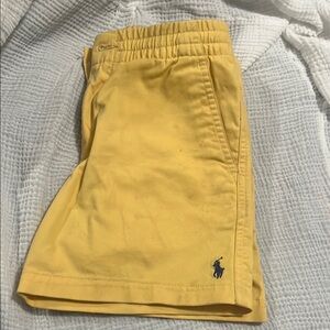Polo Ralph Lauren Yellow Shorts